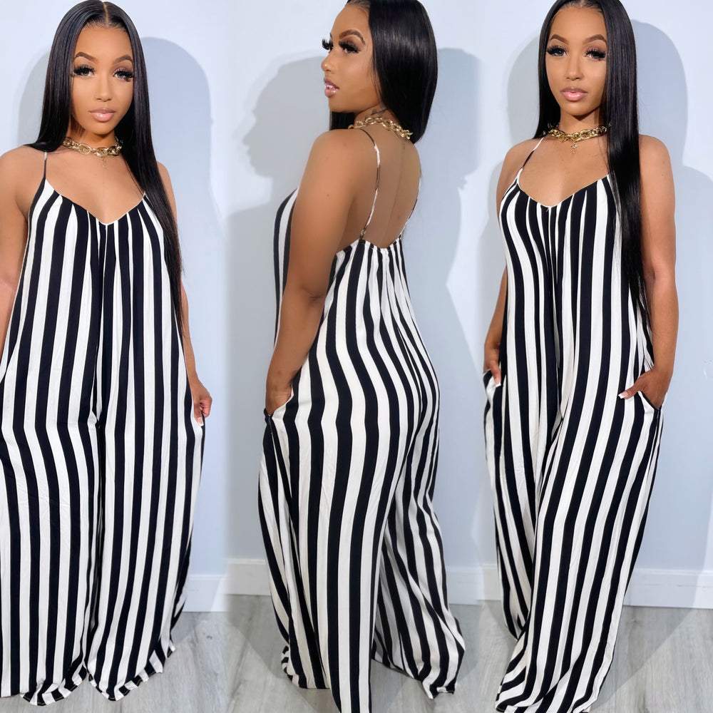 Valley Monochrome Jumpsuit