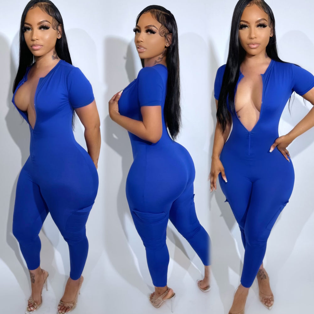 Body Cargo Jumpsuit Royal