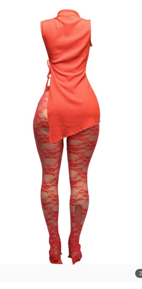 
                  
                    Lace Tunic Set Coral
                  
                