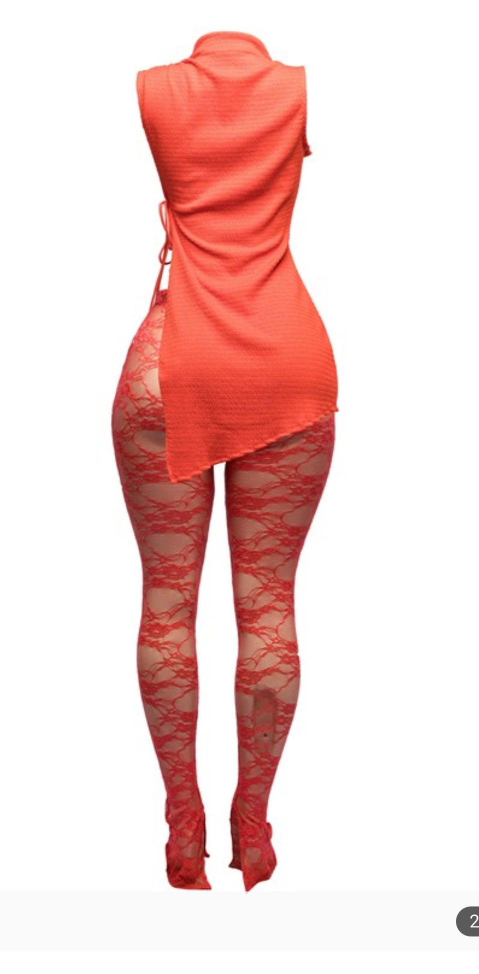 
                  
                    Lace Tunic Set Coral
                  
                